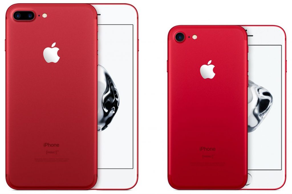 Apple lanza version RED del iPhone