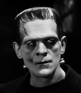 Imagen clásica del monstruo de Frankenstein, en la película 'Frankenstein' de 1931.- Blog Hola Telcel.