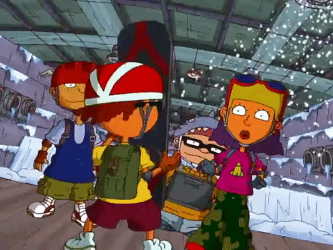 Otto, Reggie, Twister y Sam, personajes de 'Rocket Power'.- Blog Hola Telcel
