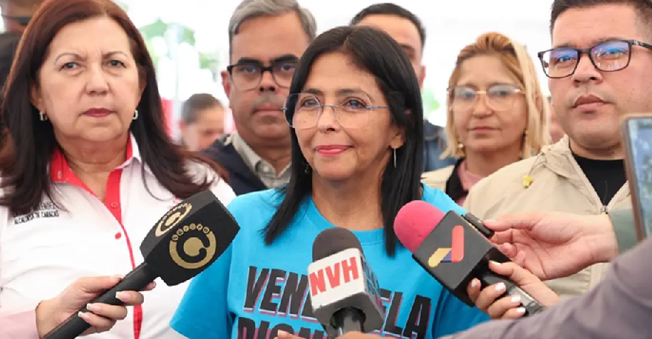 Delcy Rodríguez dice que la población ha 'desechado al extremismo' este 25 de Mayo